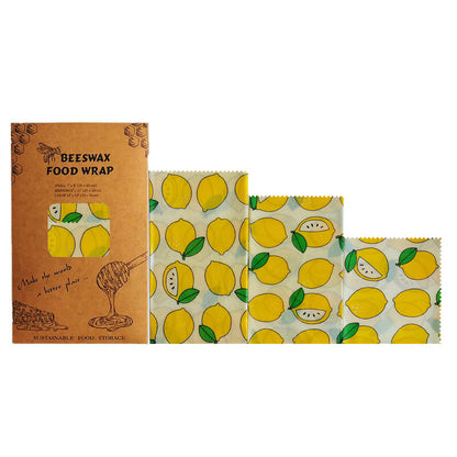 Sustainable beeswax food packaging paper