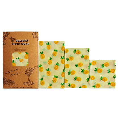 Sustainable beeswax food packaging paper