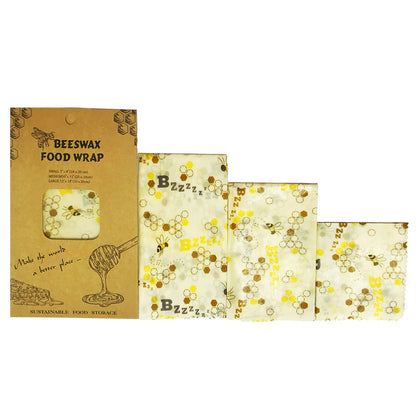 Sustainable beeswax food packaging paper