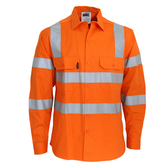 Hi-Vis 3 way Cool-Breeze VIC Rail Shirt 3543