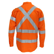 Hi-Vis 3 way vented "X" back & Biomotion taped shirt 3545