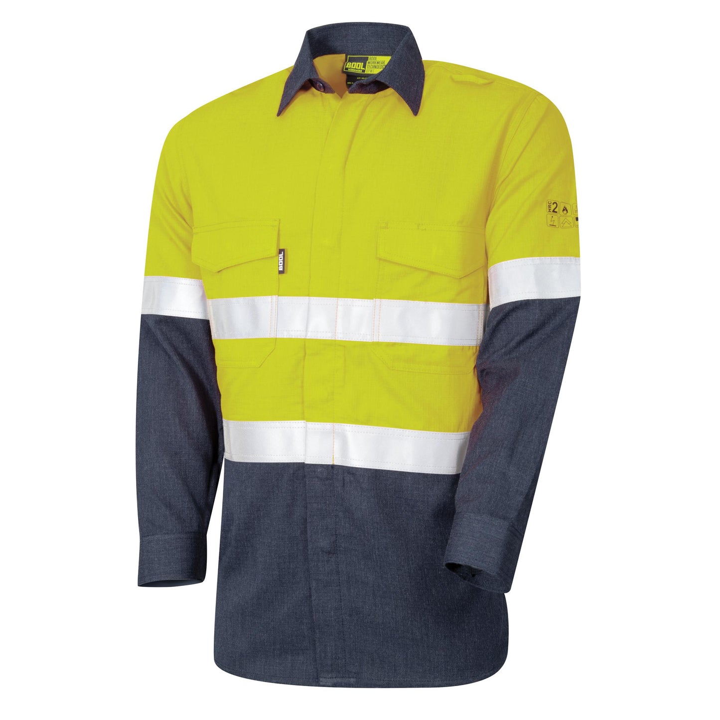 Regular Weight PPE2 Two Tone FR Shirt With Loxy Reflective Tape BW2590T1