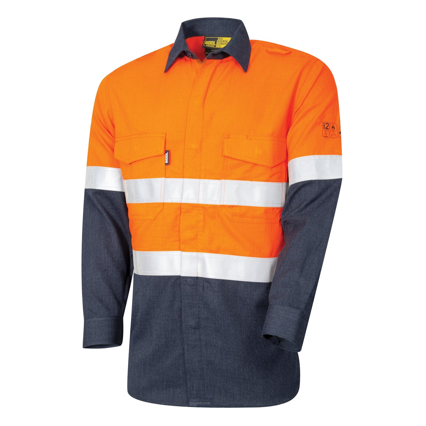 Regular Weight PPE2 Two Tone FR Shirt With Loxy Reflective Tape BW2590T1