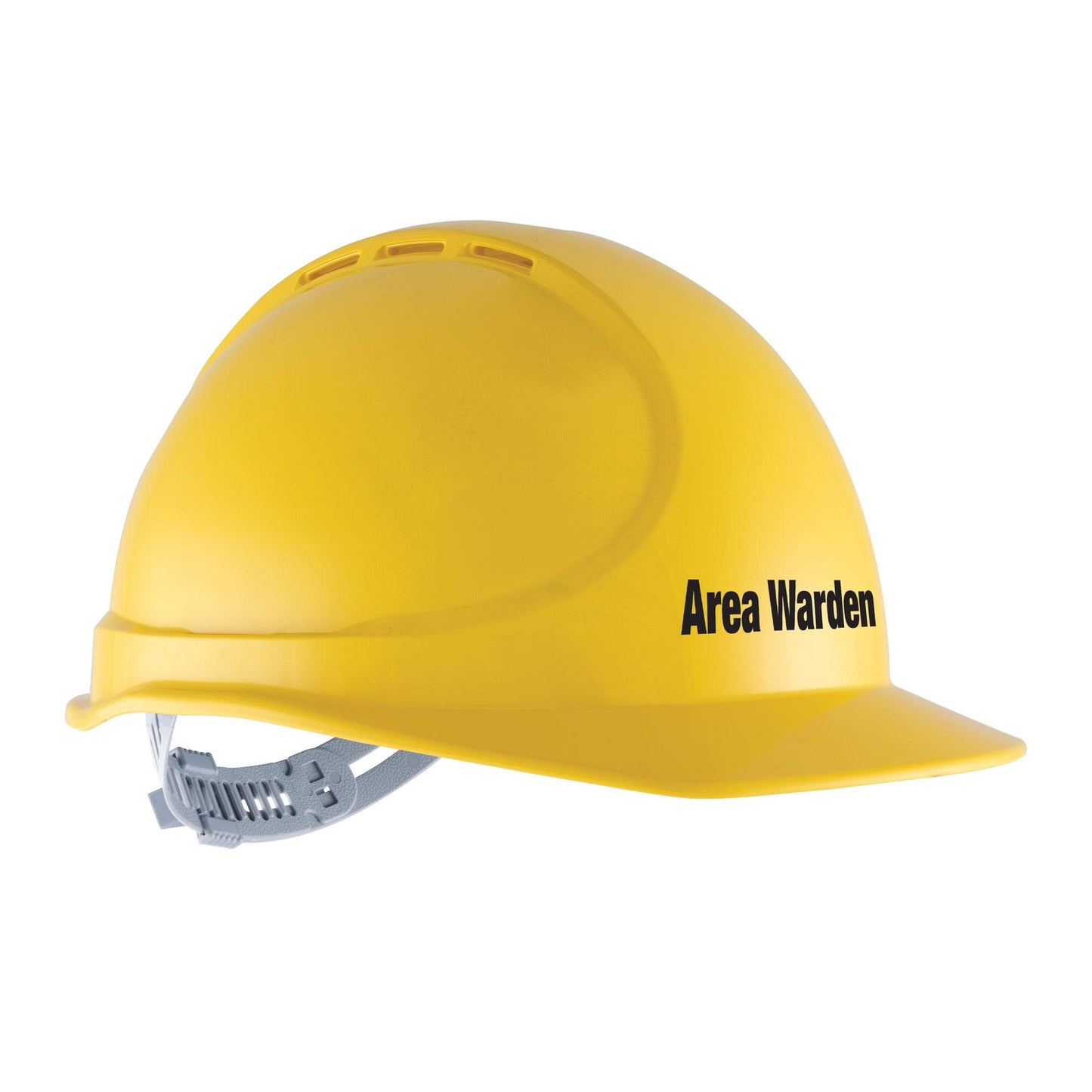 HPFPRGTE03AW GTE3 Area Warden Essential Type 1 ABS Vented Hard Hat With Slide Lock Harness