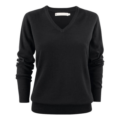 JH125W Ashland Women's V-Neck Sweater